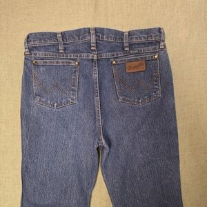 Wrangler Mens Cowboy Cut Blue Jeans